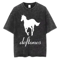 Nouveau T-shirt de qualité à col rond et épaules tombantes, style streetwear, délavé à l'acide, pour adulte, vente en gros, personnalisable, 100% coton
