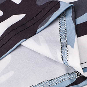 ชุดแรชการ์ดดีไซน์ใหม่สไตล์นักกีฬาสำหรับผู้ชาย เนื้อผ้ายืดหยุ่นเหมาะสำหรับการฝึกซ้อมและเล่นกีฬา - Product Image 4