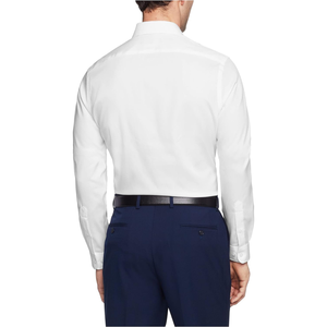 Camisa de Vestir Clásica Blanca para Hombre, Manga Larga, Algodón Fino, Fácil de Planchar, Resistente a las Arrugas, Camisas Formales al por Mayor - Product Image 2