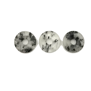 Natural Crystal Donuts Tourmaline quartz Crystal Stone Donut Gemstone Stone Crystal Reiki Gemstones Healing Donuts Agate - Product Image 3