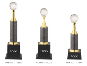 29.Customized metal diamond <b>trophy</b> for global award programs. - Product Image 2