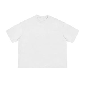 T-shirt pour enfants Sorons de haute qualité, coupe oversize, épaules tombantes, grammage lourd, col côtelé, coupe droite, en coton vierge, personnalisable avec logo sérigraphié - Product Image 5