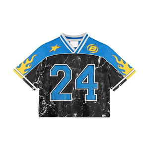 Camiseta de fútbol americano personalizada OEM ODM, proveedor directo de fábrica de camisetas de fútbol americano, ropa deportiva personalizada para equipos, ropa para hombre - Product Image 3