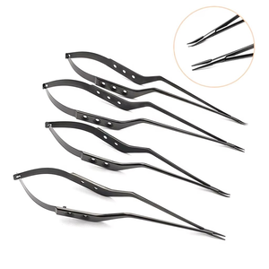 Porte-aiguille micro-baïonnette de qualité supérieure en acier inoxydable, instruments chirurgicaux pour neurochirurgie et microchirurgie ophtalmique, certifiés CE ISO - Product Image 6