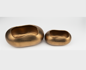 Maceta Dorada Antigua de Lujo - Elegantes Macetas Metálicas para Plantas de Interior y Suculentas - Decoración Dorada Moderna para el Hogar y la Oficina - Product Image 6