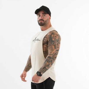 Mens Tank Top Gym Wear Sleeveless Fitness Shirt - Product Image 3