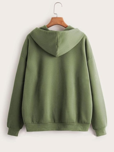 Street wear Zipper <b>Hoodie</b> Oversized Men's Custom Logo Printing Embroidery 100% Cotton Hoodies OEM ODM Service Available - Product Image 2