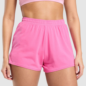 Shorts Deportivos de Yoga de Algodón para Mujer, Verano 2026, Casuales, para Entrenamiento y Running, Transpirables, Diseño Personalizado, Venta al Por Mayor - Product Image 1