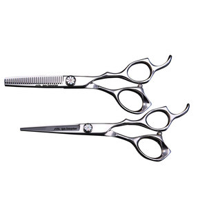 Juego de Tijeras de Peluquería 8 en 1, Kit de Tijeras para Cortar y Entresacar Cabello, para Salón y Uso Doméstico, Multiherramienta de Acero Inoxidable - Product Image 4