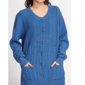 Cardigan pour femme en tricot doux, léger, à manches longues, chaud, confortable, élégant - Product Image 2