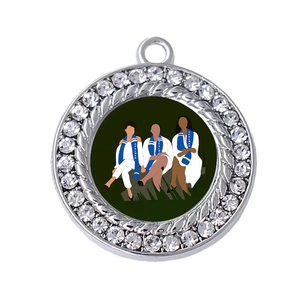 High Quality David Pendant 925 <b>Silver</b> Rhodium Plated Hiphop <b>Charm</b> Unisex Everyday Wear India - Product Image 5