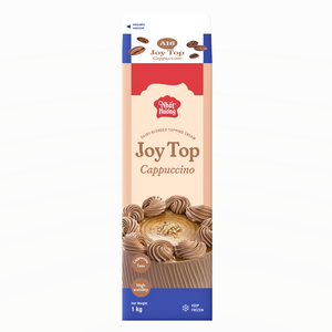 ครีมเทียมคุณภาพสูงสำหรับขายส่ง ยี่ห้อ Joy Top รสคาปูชิโน่ ขนาด 1 กก. สำหรับร้านเบเกอรี่ ได้รับรองฮาลาล ราคาพิเศษ - Product Image 1