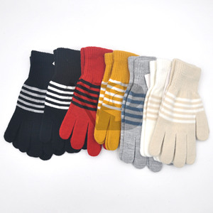 Guantes Rosas Elegantes con Pantalla Táctil, Elásticos, de Punto, Diseño para Mujer, Dos Colores, Personalizados, BSCI, Invierno, Logotipo Personalizado - Product Image 5