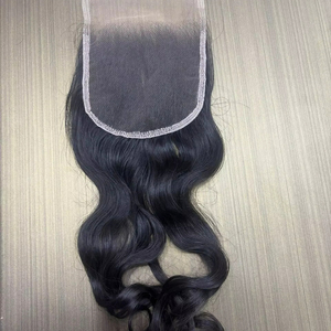 Extensiones de Cabello Ondulado HD 5*5 con Cierre 4*4, Colección de la Mejor Calidad a Precio de Mayoreo - Product Image 1