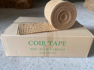 [HOT SELLING] <b>BLUE</b> LOTUS FARM Coir Tape Coconut Fiber Binding Strap <b>Roll</b> Agriculture Plant Care Tree Support Ben Tre Vietnam - Product Image 5