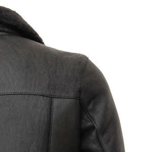 Chaqueta de Cuero para Hombre, Estilo Urbano, de Invierno, Personalizada, de Alta Calidad, Resistente al Viento, Impermeable y Transpirable, con Cierre Personalizado - Product Image 4