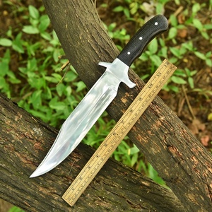 Couteau de survie Bowie à lame fixe en acier inoxydable de haute qualité A&M Enterprises, manche en Micarta, pour activités de plein air - Product Image 5