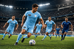 Wholesale Custom Soccer Uniform Manufacturer OEM Football Team Kits Breathable <b>Moisture</b> Wicking Uniforms For Adults - Product Image 4