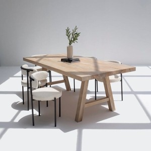 โต๊ะอาหารไม้แวนดาน่า เซนทริกซ์ มิรา ดีไซน์ร่วมสมัย ทำมืออย่างประณีต - Product Image 4