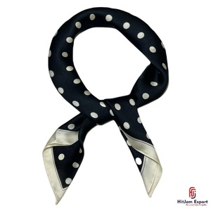 High Quality Premium Printed Short <b>Scarf</b> Fabric White Label Service OEM ODM Textile Manufacturer Custom Fabric Products Export - Product Image 1