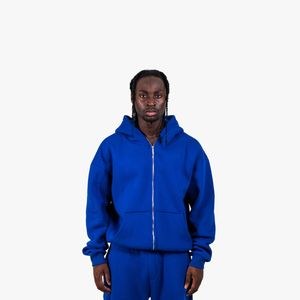 Conjunto Deportivo Ecológico de Invierno para Hombre, Reversible y Estampado, con Forro Polar, Pantalones Jogger para Comodidad Durante Todo el Día - Product Image 1