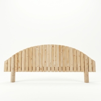 Tête de lit décorative en bois de teck, panneau mural semi-rigide en branches naturelles, plateau mural suspendu, artisanat haut de gamme, durable et écologique