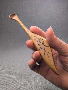 Cuillère à thé en bois naturel, écologique, faite à la main, pour café, thé, sucre, épices, cuillère doseuse, finition lisse, ustensile de cuisine - Product Image 6