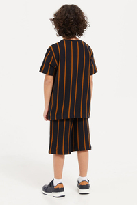 Ensemble de vêtements pour garçon 2026 OEM 100% coton, t-shirt à manches courtes doux avec short assorti, ensemble deux pièces pour bébé garçon, vêtements d'été - Product Image 3
