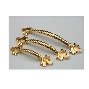 Furniture Handles and Door Handle and <b>Knob</b> Brass Gold Finish Set Stylish Hardware <b>for</b> Windows Racks and Doors - Product Image 5