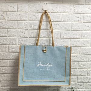 Bolsa de Compras de Yute Ecológica para un Embalaje Sostenible - Product Image 1