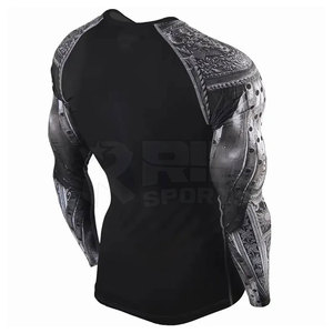 Sublimation Rash Guard Soft Stretch Fabric Breathable Design Water Sports And Beach Activity Wear - Product Image 5