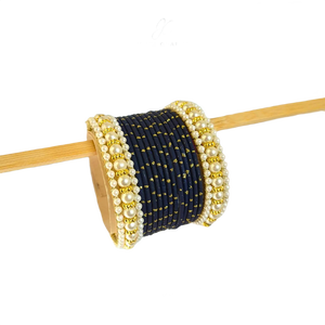 Women's Imitation Pearl <b>Wrap</b> Bracelet Set With Gold Plated Beads Classic Style Jewelry <b>Gift</b> - Product Image 3