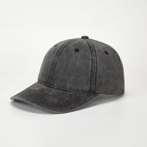 Hot Selling Unisex Structured Streetwear Cap Comfortable Flat Brim 6-Panel Cap Custom 3D Embroidery Logo Lightweight Outdoor Cap - Product Image 2