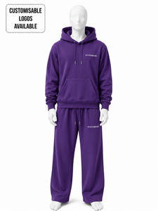 Custom 2 piece <b>set</b> Heavyweight 350GSM 400GSM 450GSM Unisex Tech Heavy Weight Fleece Oversized hoodie and sweatpants <b>set</b> men - Product Image 1