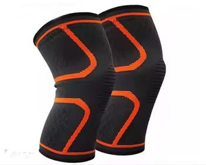 High Quality Unisex Soft Breathable Compression Fit <b>Knee</b> <b>Sleeves</b> with Nylon/Polyester for Sports Recovery and Daily Use - Product Image 2