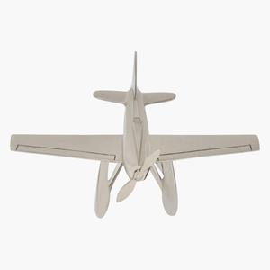 Modèle d'avion décoratif en alliage métallique moulé sous pression 1:100 avec support, articles cadeaux, autres produits de décoration intérieure - Product Image 4