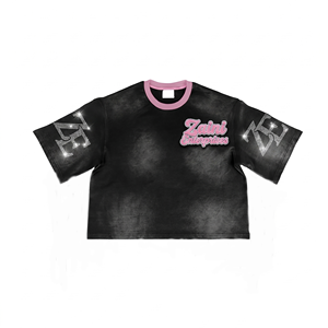 เสื้อยืดโอเวอร์ไซส์ผู้ชาย ผ้าฝ้ายพรีเมียม 230 GSM เป็นมิตรกับสิ่งแวดล้อม พิมพ์ลายซิลค์สกรีน ทรงยาว สไตล์วินเทจ สีแดงฟอก ลุคดิสเทรส แบรนด์ส่วนตัว - Product Image 1