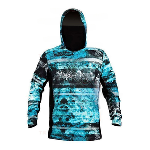 Chemise de pêche professionnelle à capuche, vêtements de sport respirants pour les pêcheurs et les distributeurs d'articles de sport - Product Image 4