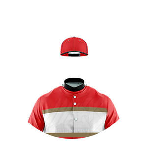 Nouveautés en vêtements de sport, kit de baseball en tissu 100% polyester, meilleur prix, vente en gros, kit de baseball - Product Image 6
