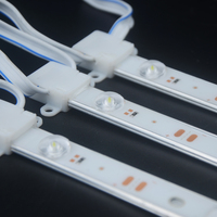 Boîtes lumineuses publicitaires en treillis blanc 12W, lampe de bureau, diffuseur, lentille optique, module LED, barre rigide pour rétroéclairage de boîte lumineuse