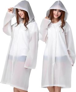 เสื้อกันฝนแบบมีฮู้ดสำหรับผู้หญิง สีพื้น น้ำหนักเบา เหมาะสำหรับกิจกรรมกลางแจ้ง มีซิปปิด สำหรับผู้ใหญ่ ใช้ได้ทุกฤดู - Product Image 3