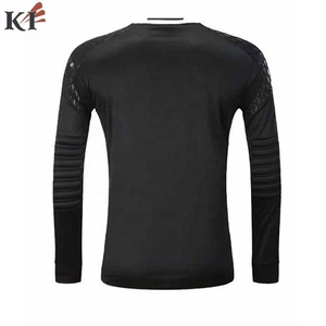 Nouveaux maillots de gardien de but de football, ensemble de tenue d'entraînement de football, kits de protection, uniformes de gardien de but, 100% polyester, sans manches, USA UK - Product Image 6