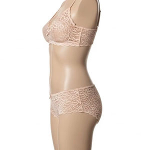 Bikini en dentelle crochetée pour femme, 100% fibre de bambou, antibactérien, taille haute, motif léopard, doux, confortable, respirant, sexy - Product Image 2