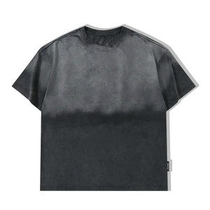 Camiseta Oversize Vintage para Hombre, Lavado Ácido, 240g, Unisex, Superventas, con Logotipo Personalizado Bordado, Estampado Gráfico, Corte Holgado, Lisa - Product Image 6