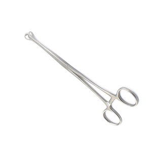 คีมจับเนื้อเยื่อสแตนเลสสตีล 6.4 นิ้ว ยี่ห้อ Babcock ใช้แรงมือ ได้รับการรับรองมาตรฐาน CE สำหรับใช้ในโรงพยาบาล ราคาถูก ขายส่ง - Product Image 2