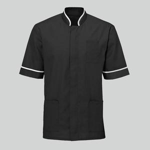 Tunique de coiffeur pour hommes, vêtements de travail pour hommes, uniformes de salon de beauté pour hommes avec logo et personnalisation des couleurs Wexturn - Product Image 4