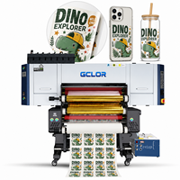 Nueva Impresora UV DTF de 650 mm con Cabezales de Impresión Epson I3200-U1, Tinta UV para Impresión de Etiquetas de Cristal y Película AB