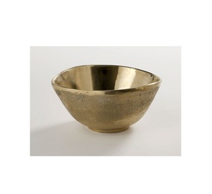 Sophisticated Polished Aluminum <b>Chocolate</b> Bowl Brings Luxury Feel to Dining Spaces for Party Use Durable Classic Food Serving - Product Image 1