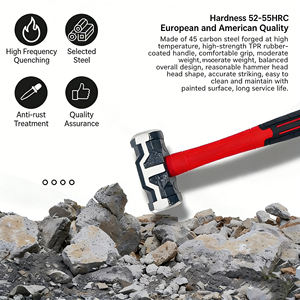 Martillo Octagonal Tipo T con Mango Recubierto <span class=keywords><strong>de</strong></span> Plástico OEM, Martillo <span class=keywords><strong>para</strong></span> Trabajar la Madera, Martillo <span class=keywords><strong>de</strong></span> Carpintero con Mango Absorbente <span class=keywords><strong>de</strong></span> Impactos <span class=keywords><strong>para</strong></span> Trabajos en Madera - Product Image 4