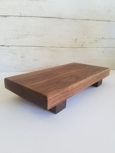 Minimalist Wooden Sushi Serving <b>Tray</b> - Product Image 4